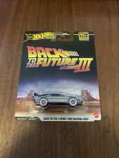 Hot Wheels Premium Back To The Future Part III Time Machine 1955