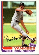 1982 Topps - Ron Guidry #9