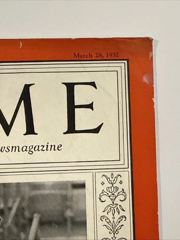 Time Magazine March 28, 1932 - Baseball's Charles Evard "Gabby" Street - Image 3 of 4