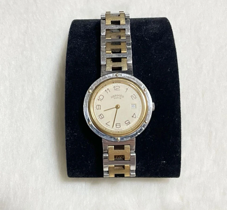 Hermès Clipper Watch with Ivory Dial 6953100 8OKTKMR - Image 2 of 4