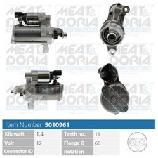 Motorino di Avviamento MEAT & DORIA per AUDI A4 AVANT 8W5 B9 1.4 TFSI 2.0 A5 Sportback F5A