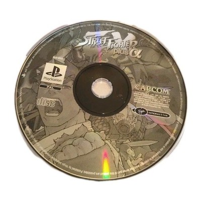 Street Fighter EX Plus Alpha Playstation 1 Nur CD Getestet