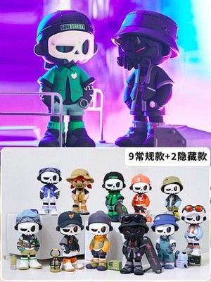 MYTOYS MR.BONE Camping Series 4 Confirmed Blind Box Figure Designer Gift Toy HOT