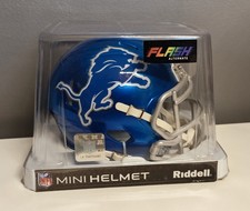 NFL Mini Helm Detroit Lions Flash