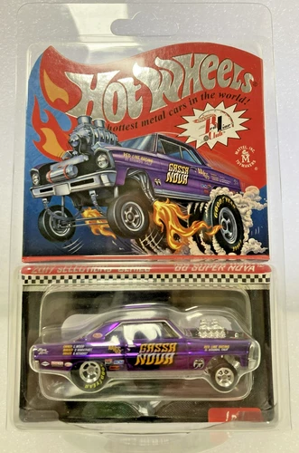 2017 Hot Wheels RLC 7107/11500 '66 Super Nova w/Case Red Line Club