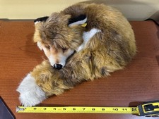 Steiff Vintage Red Fox with Ear Tag 1542/35 EXCELLENT CONDITION RARE