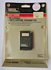 Master Mechanic Mini 3-Button Remote Control Transmitter #856MM NOS New Sealed
