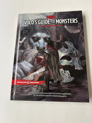 Volo's Guide to Monsters by Dungeons & Dragons (2016, Hardcover) NEW