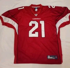 Patrick Peterson #21 Arizona Cardinals Reebok Jersey On Field Red Size Size 52