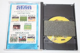 Jurassic Park (Sega CD Game, 1993) Vintage Game Complete w/ Case & Foam