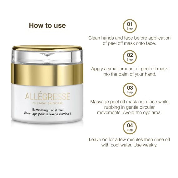 Cuidado de la piel Allégresse 24 quilates Foto 2 de 4