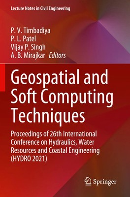 P. V. Timbadiya (u. a.) | Geospatial and Soft Computing Techniques | Taschenbuch
