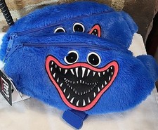 Poppy FANNY PACK Playtime "Don't Mess With Huggy" Plush Huggy Wuggy. NEW 2