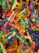 Vintage Lite Brite Replacement Peg Lot Multicolor Mixed Style