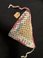 Bandana Style Headband Handmade Crochet