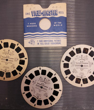 VIEW MASTER REELS -  N 7 "E.T. - EXTRA-TERRESTRIAL-FROM UNIVERSAL STUDIOS" 1982