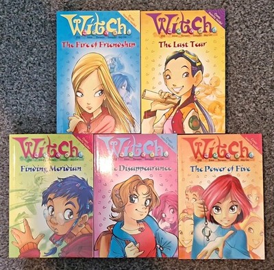 5 X W.I.T.C.H. Witch Softcover Graphic Novels : Last Tear & Power of Fire
