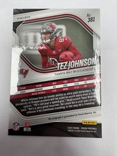 2025 Panini Prizm - Rookies Tez Johnson #381 Silver Prizm Autographs (AU, RC)