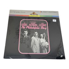 THE PHILADELPHIA STORY Laserdisc LD VERY RARE GREAT FILM New Factory Sealed