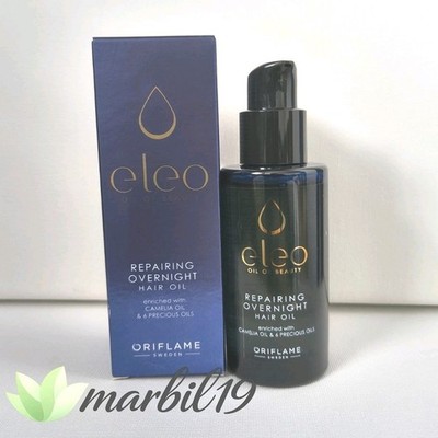 Oriflame Eleo Repairing Overnight Hair Oil 50ml | Kamelienöl & 6 wertvolle Öle