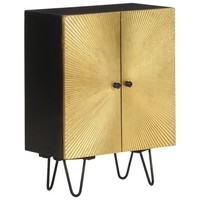 Sideboard Kommode Wohnzimmerschrank Anrichte Schrank Massivholz Mango vidaXL