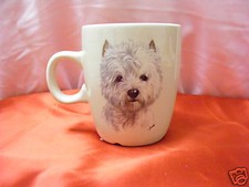 1 Tasse / Mug - Senseo - motif Chien West highland 