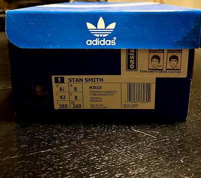Limited Edition Oasis - Adidas Stan Smith Neu mit Etikett.