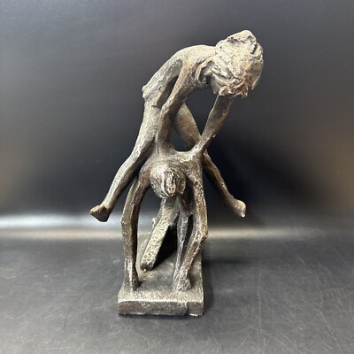 Vintage Austin Productions Chalk Ware Sculpture, Leapfrog | eBay