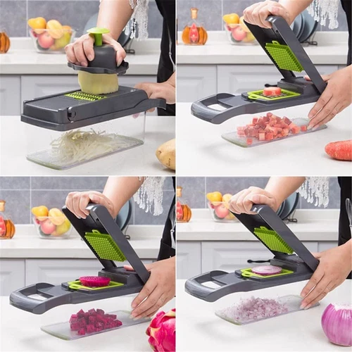 Multi-Functional 15 In 1 Vegetable Cutter and Slicer-Food Prep Tool for Kitchen - Picture 4 of 6