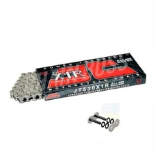 JT Drive Chains 530 x 106 Links X1R Series Xring Sealed Nickel Drive Chain