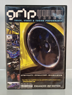 Vintage 2002 Grip Video Vol 1 DVD Cars Import Models Street Racing