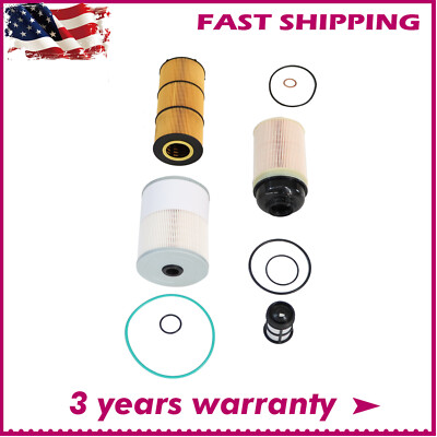 Fit For Freightliner DD13 DD15 DD16 PF9908 FS19915 P551005 Oil & Fuel Filter Kit