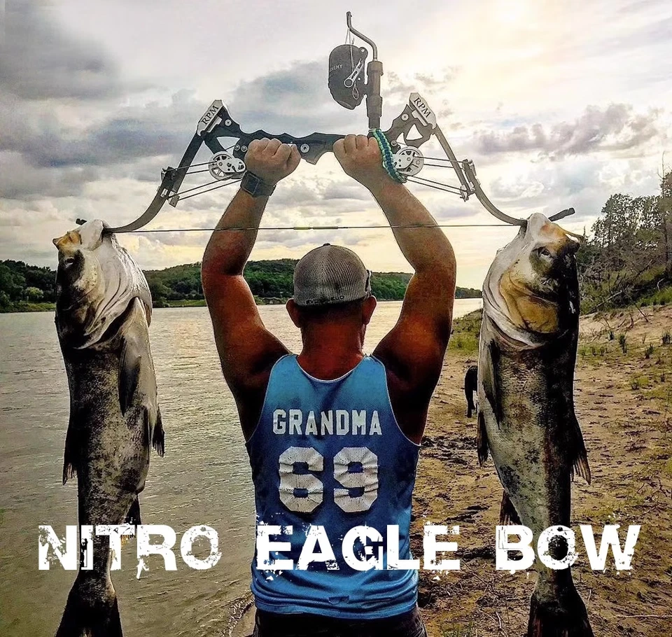 30-75lBS Compound Bow Fishing  Let off 55%-80% Shoot JUNXING NITIO Archery Hunt - Image 3 of 4
