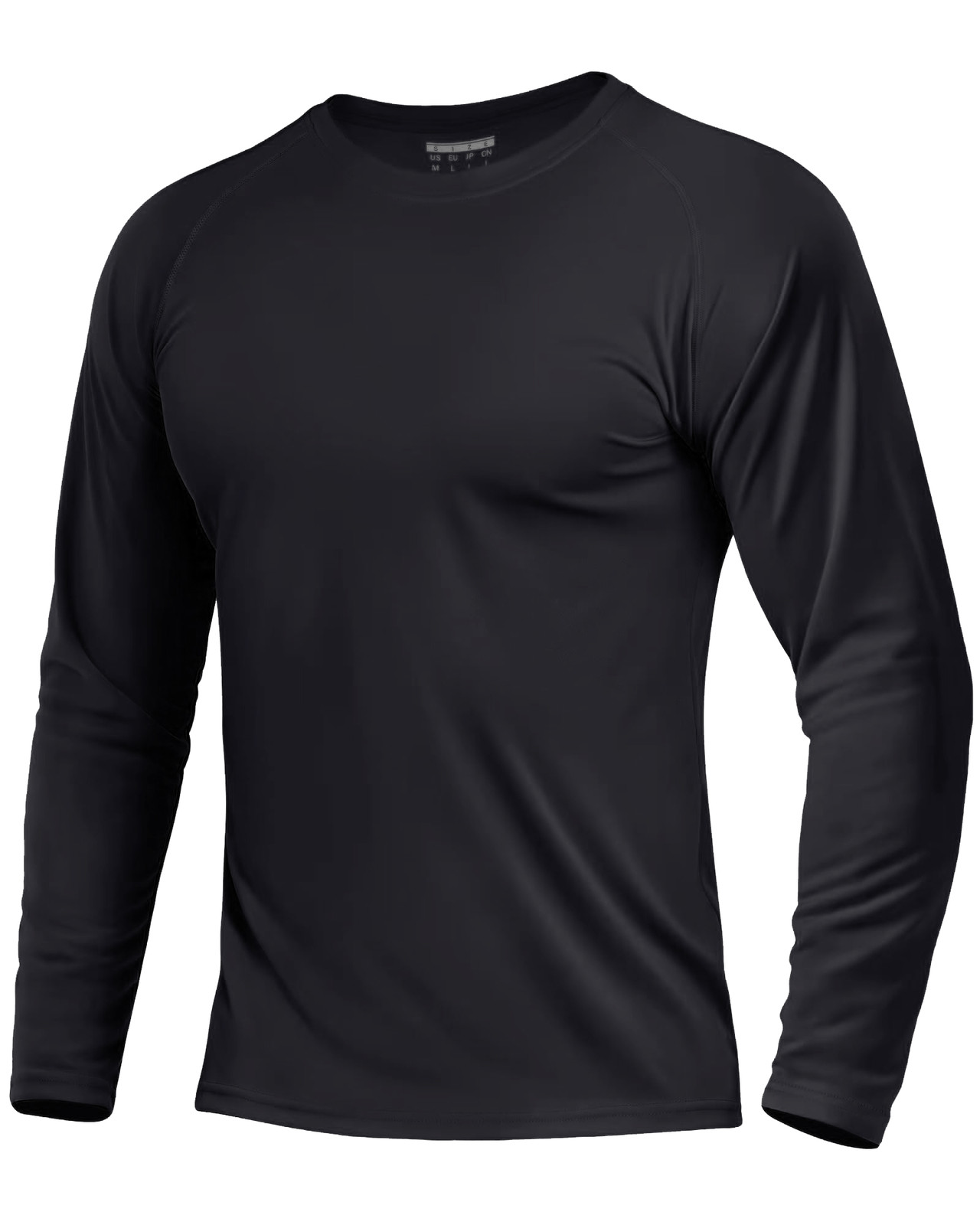 Men's UPF 50+ Sun Protection UV Shirts Long Sleeve Quick Dry Summer Casual Tops