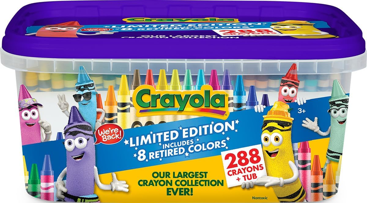 Largest Count Crayola Crayons