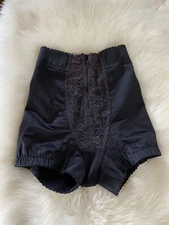Vintage Ardyss Sz XXS Panty Reshaper Shapewear Black
