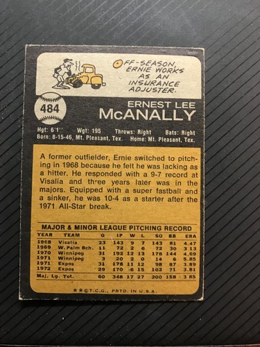 1973 Topps Baseball Cards Singles 300-660 Complete Your set You U Pick - Picture 280 of 334