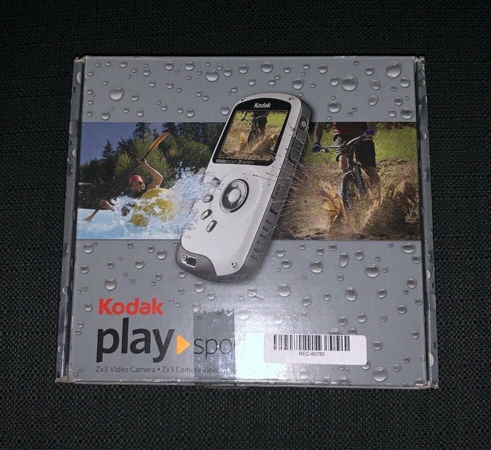 Kodak Playsport Zx3 (32 GB) Flash Media Camcorder for sale online