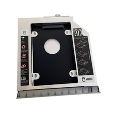 With Bezel 2nd HDD SSD Hard Drive Caddy for HP EliteBook 8460P 8460W 8470P 8470W
