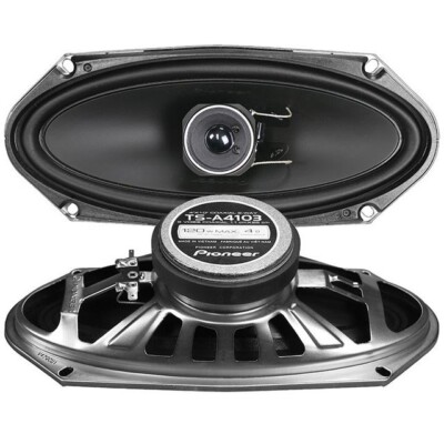 【中古】「非常に良い」Pioneer TS-A4103 4 x 10 2-way Car Speakers (Pair) by Pioneer 2) Pioneer TS-A4103 | 4 x 10 Inch 120W 4 Ohm 2-Way Coaxial Car