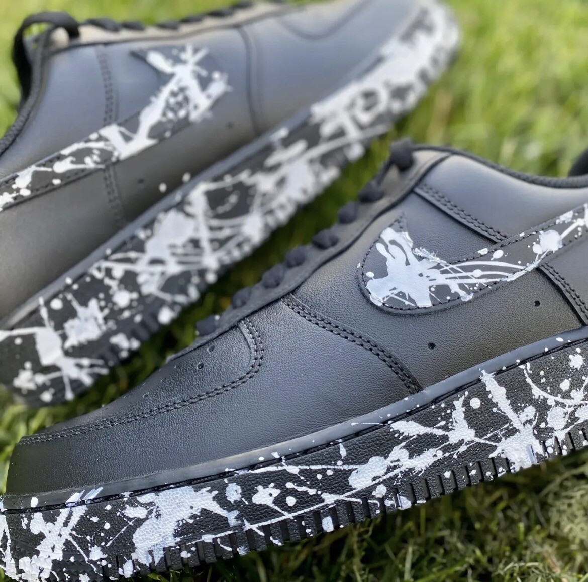 Nike Air Force 1 ブラック/ホワイト US 7.5 エア フォース 1 ナイキ エアフォース 07 NIKE AIR FORCE black