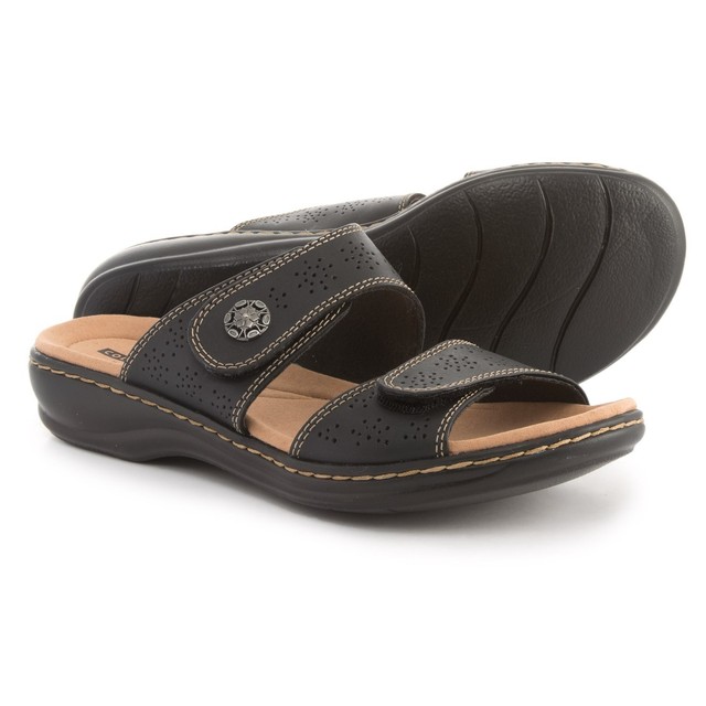 Women's Clarks, Leisa Lacole Slide Sandals | Peltz Shoes
