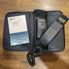 Vintage Portable Bag Handle AT&T Mobile Cellular Telephone 3010 - 3015 WORKS