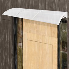 Vordach für Haustür, Bogenvordach, Haustürüberdachung für den Außenbereich DE