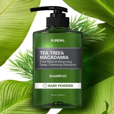 Kundal Tea Tree & Macadamia Pure Natural Balancing Deep Cleansing Shampoo 500ml