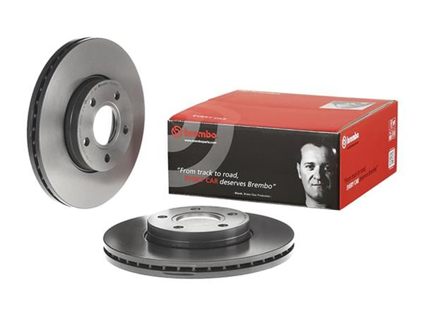 Brembo Paar Vordere Bremsscheiben FüR Ford C-Max Ford Focus II - Volvo C30-image