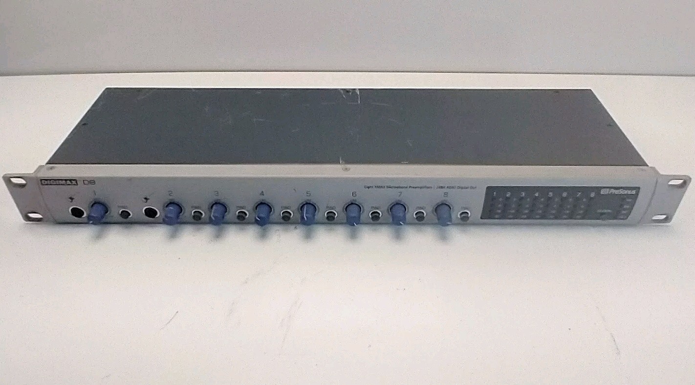 PreSonus DIGIMAX D8 8ch マイクプリアンプ 【公式通販】