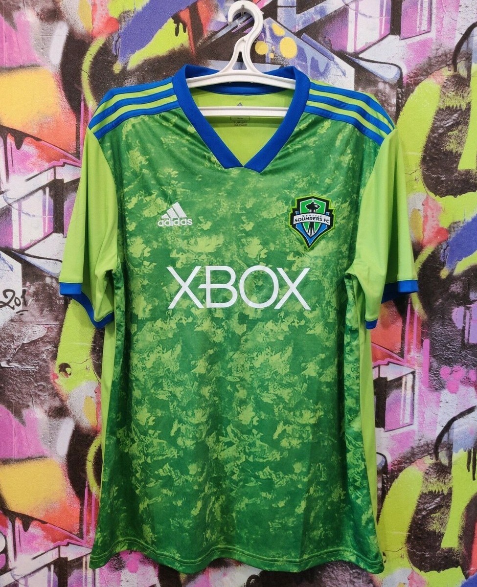 Seattle Sounders FC 2018 Home Football Shirt Soccer Jersey Top