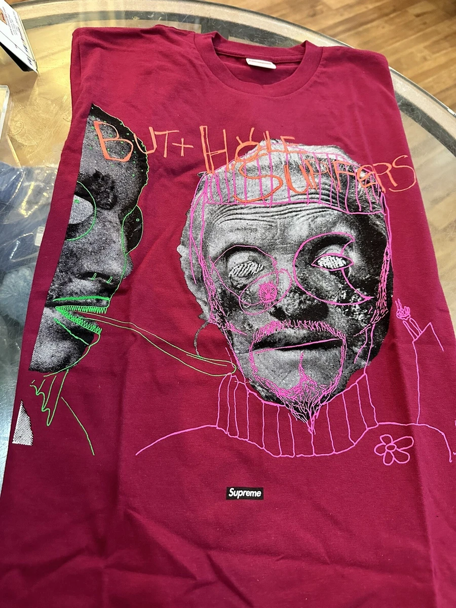 Supreme Butthole Surfers Psychic Dark Magenta Tee Size Small SS21