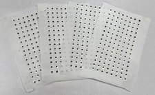 White Edible Icing Royal Eyes Cake Candy Cookie Decor 1/4" 1000 ct. CE-4